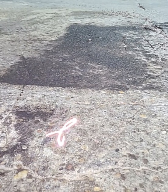 Rengjøring av betongoverflate med laser